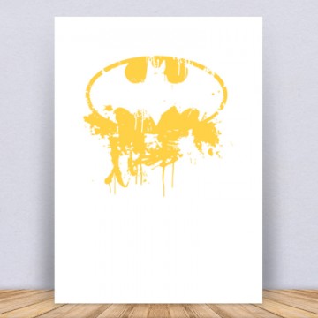 Batman logó splatter Vászonkép