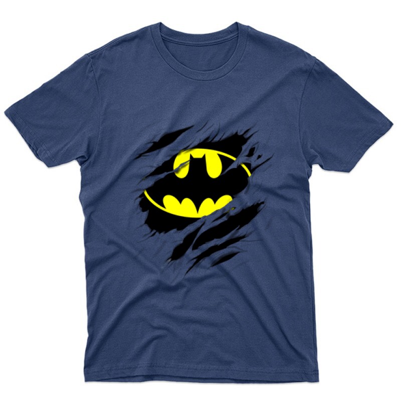 Batman tépett Unisex Póló