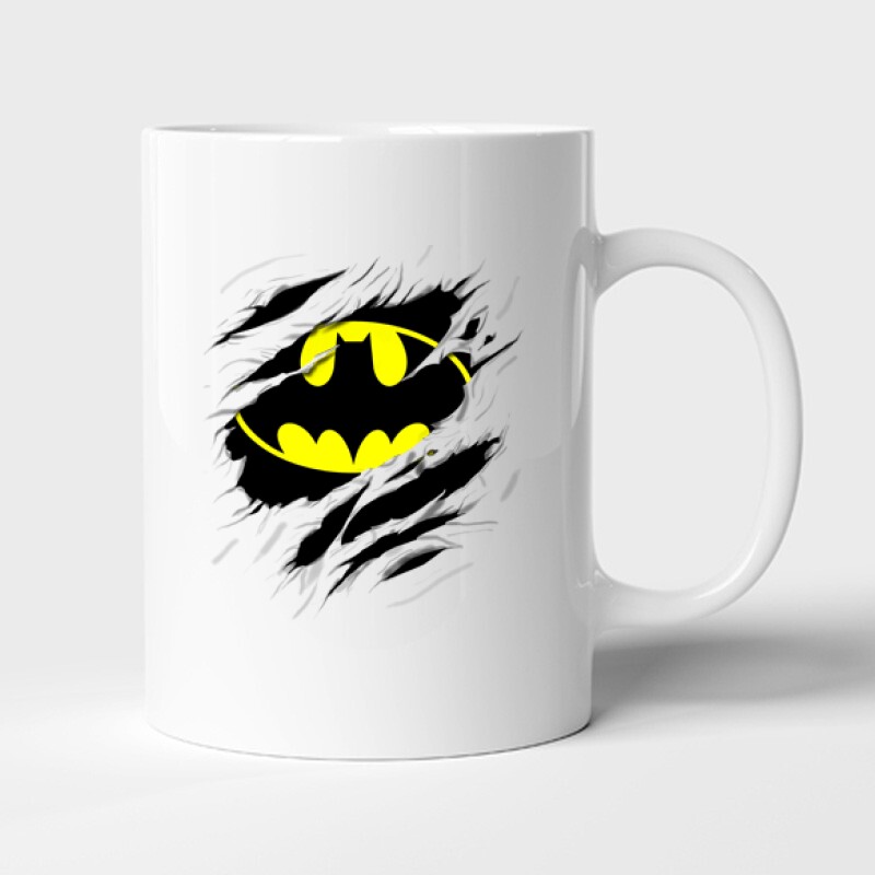 Batman tépett Bögre