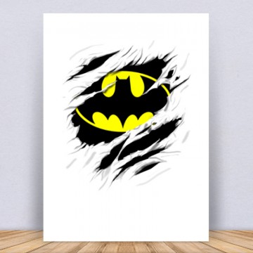 Batman tépett Vászonkép