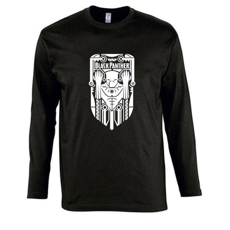 Black Panther King Hosszú Ujjú Póló