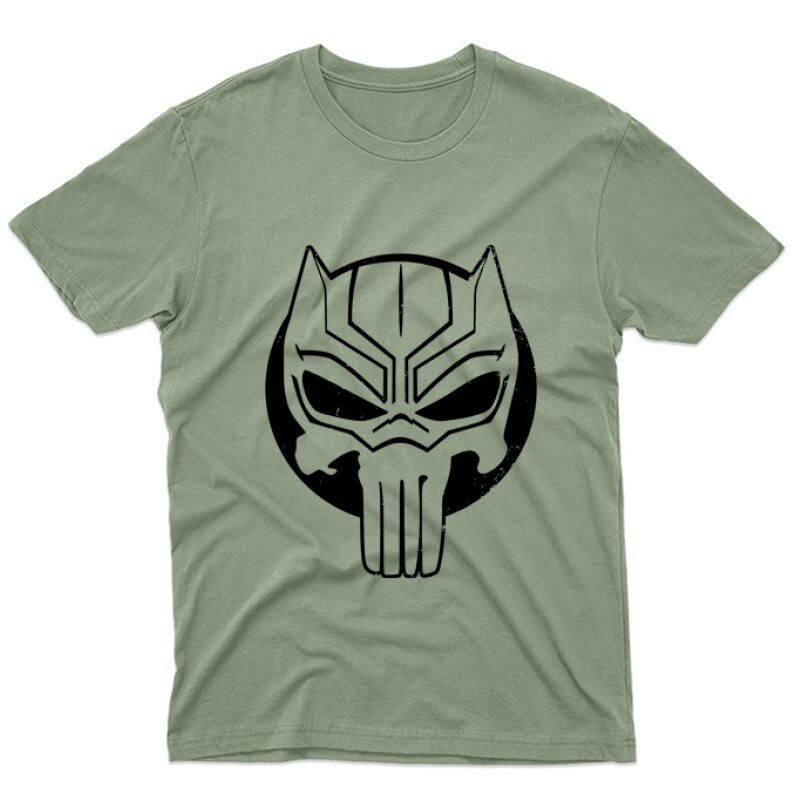 Black Panther Punisher style Unisex Póló