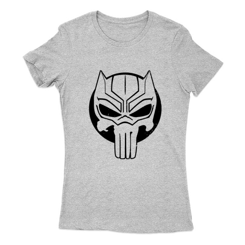 Black Panther Punisher style Női Póló