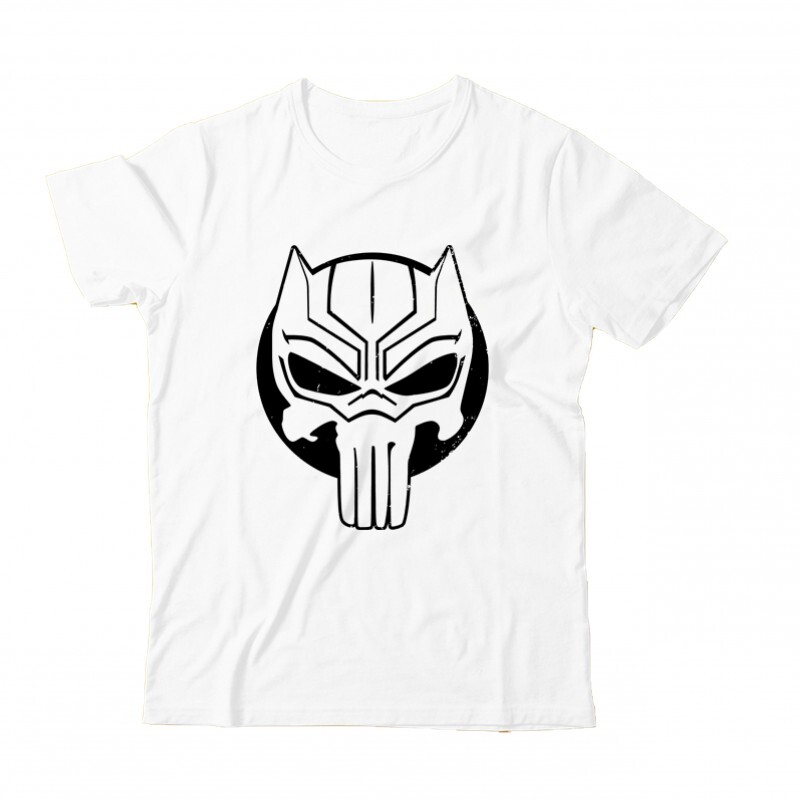 Black Panther Punisher style Gyermek Póló