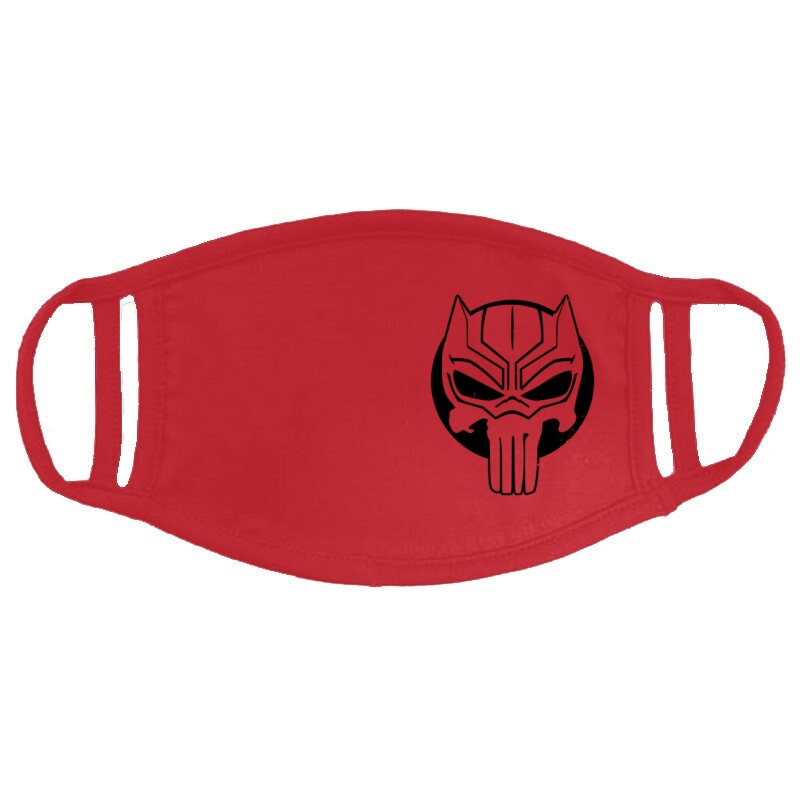 Black Panther Punisher style Arcmaszk