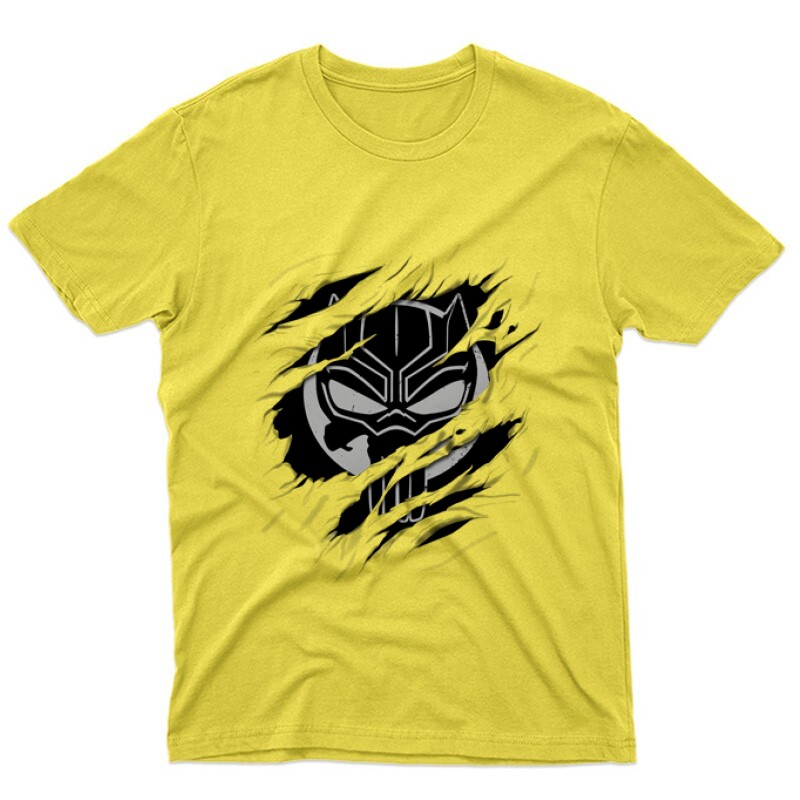 Black Panther tépett Unisex Póló