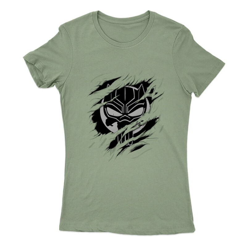 Black Panther tépett Női Póló