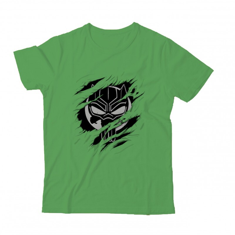 Black Panther tépett Gyermek Póló