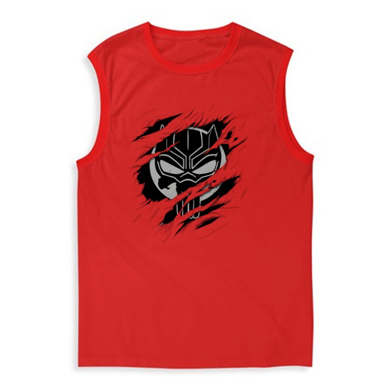 Black Panther tépett Férfi Trikó