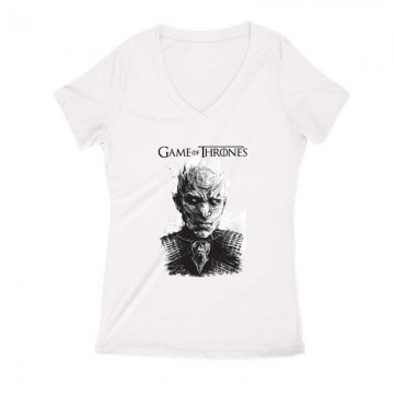 GOT Night King Női V Kivágott póló