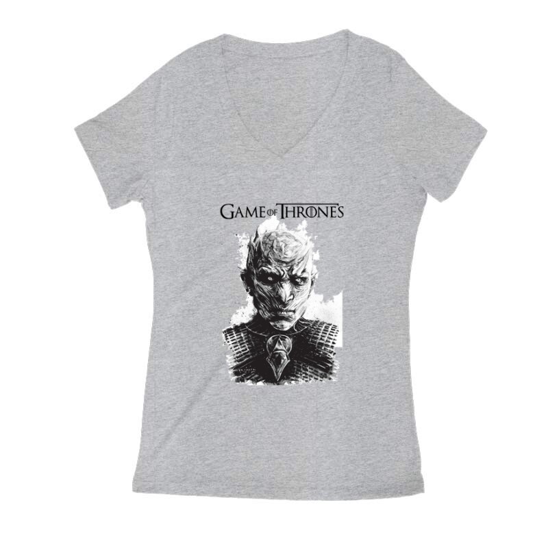 GOT Night King Női V Kivágott póló