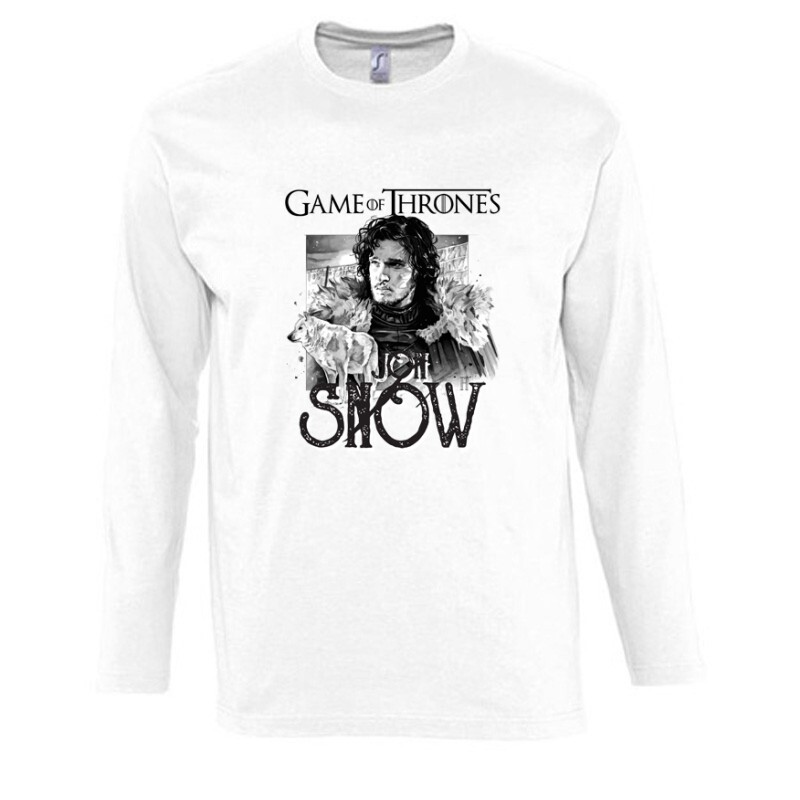 GOT Jon Snow Hosszú Ujjú Póló