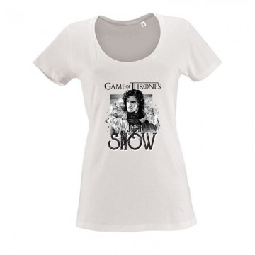 GOT Jon Snow Női O Nyakú Póló