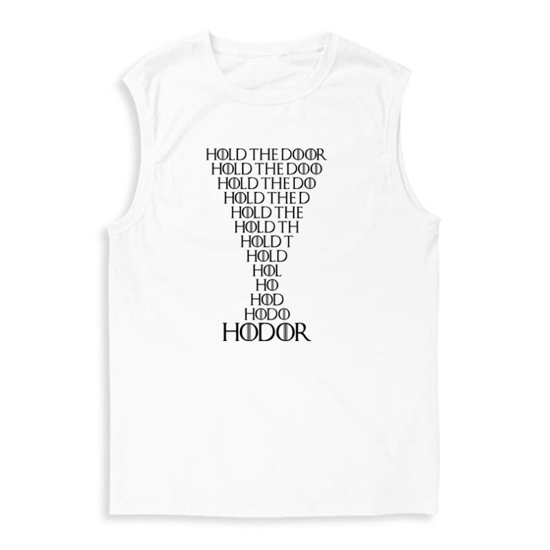 Hodor Text Férfi Trikó