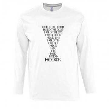 Hodor Text Hosszú Ujjú Póló
