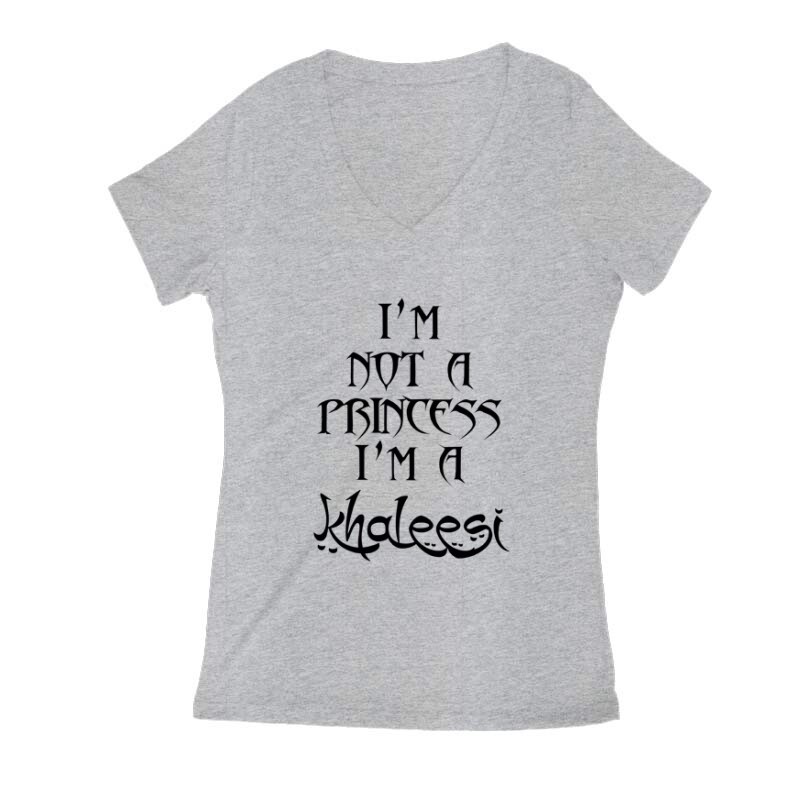 I'm a Khaleesi Női V Kivágott póló