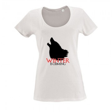 GOT Winter is coming Női O Nyakú Póló