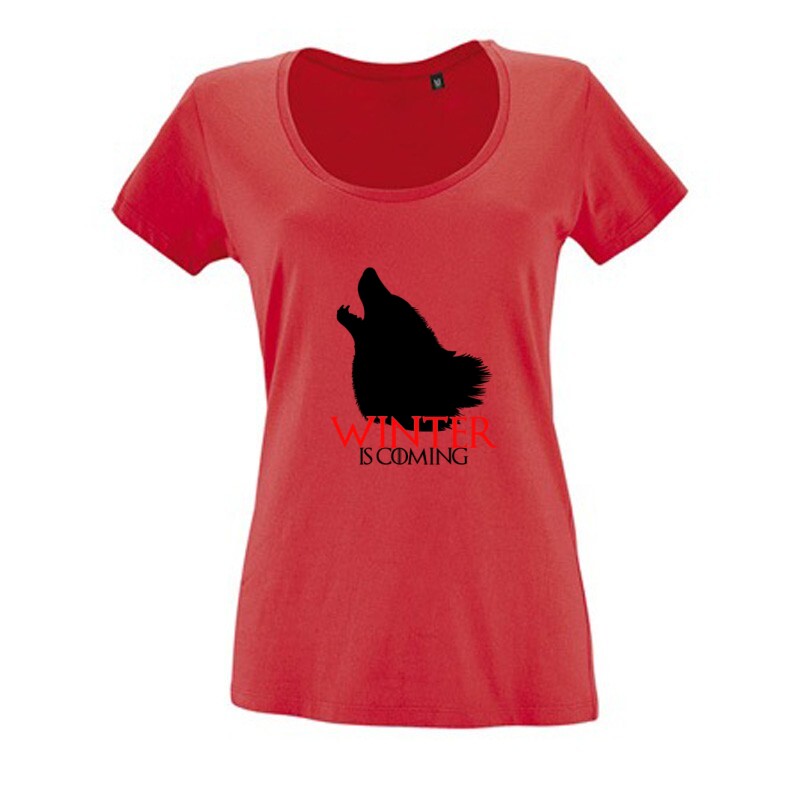 GOT Winter is coming Női O Nyakú Póló