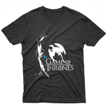 GOT Night King Half Face Unisex Póló