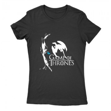 GOT Night King Half Face Női Póló