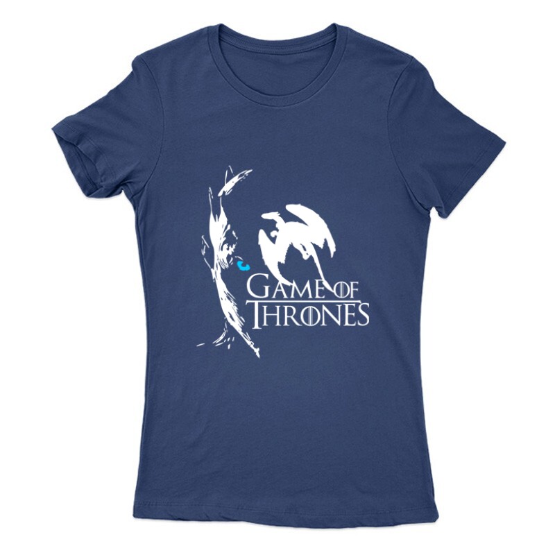 GOT Night King Half Face Női Póló