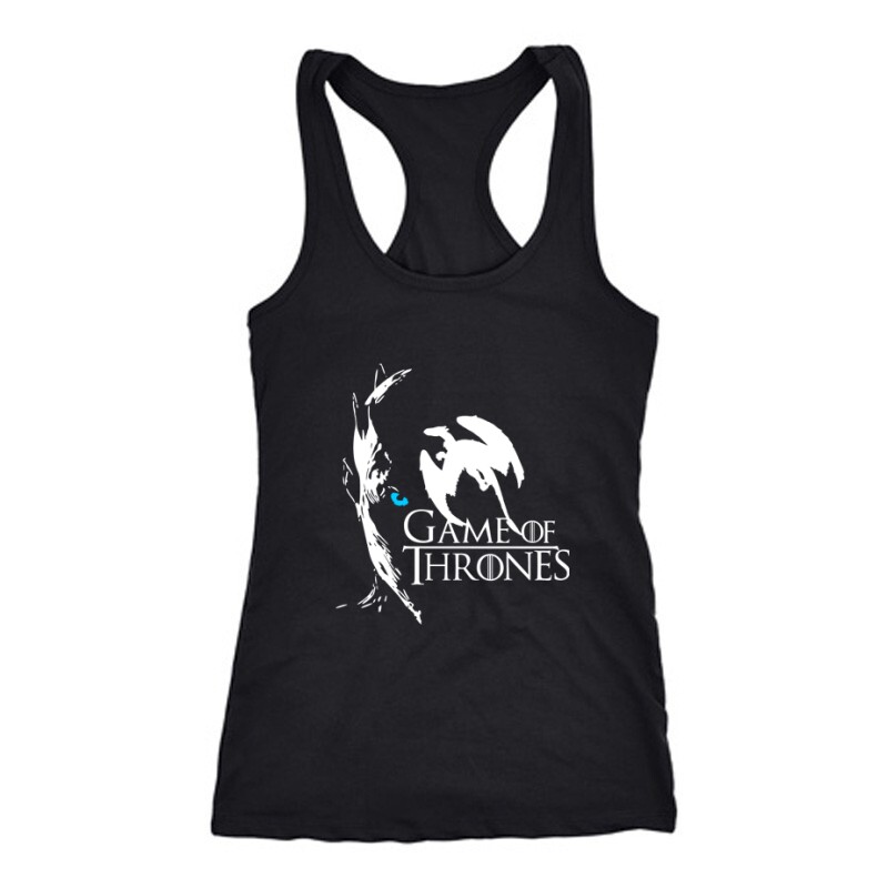 GOT Night King Half Face Női Trikó