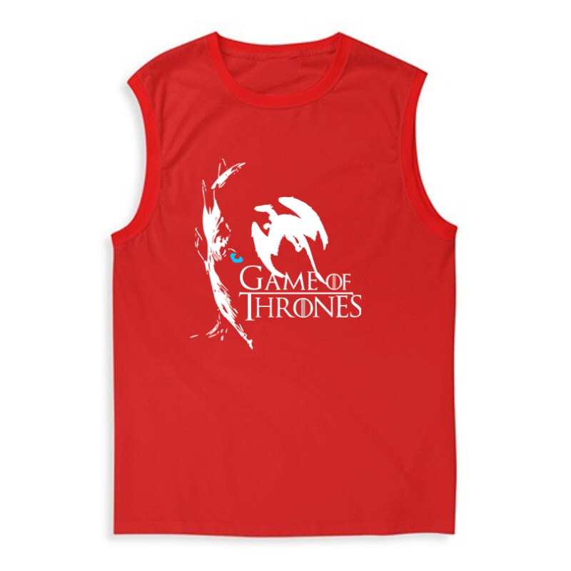 GOT Night King Half Face Férfi Trikó