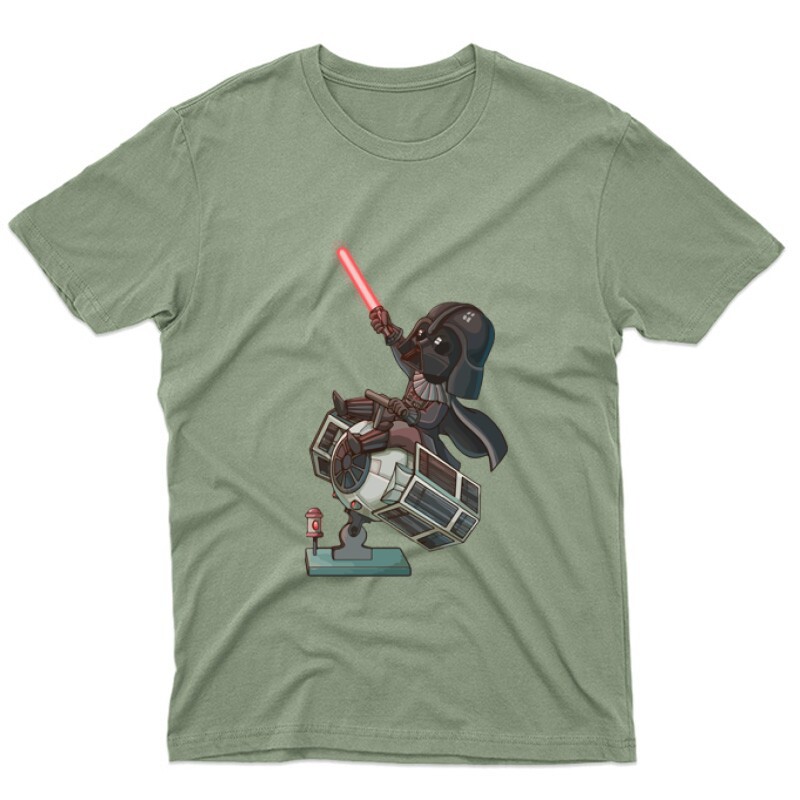 Vader & Tie fighter Unisex Póló