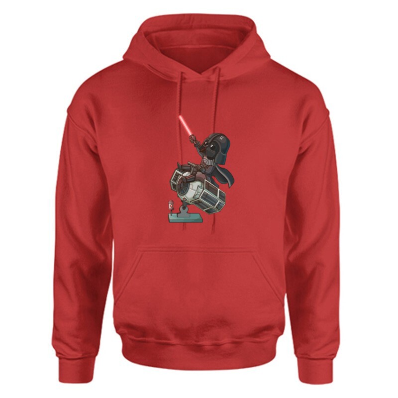 Vader & Tie fighter Unisex Kapucnis Pulcsi