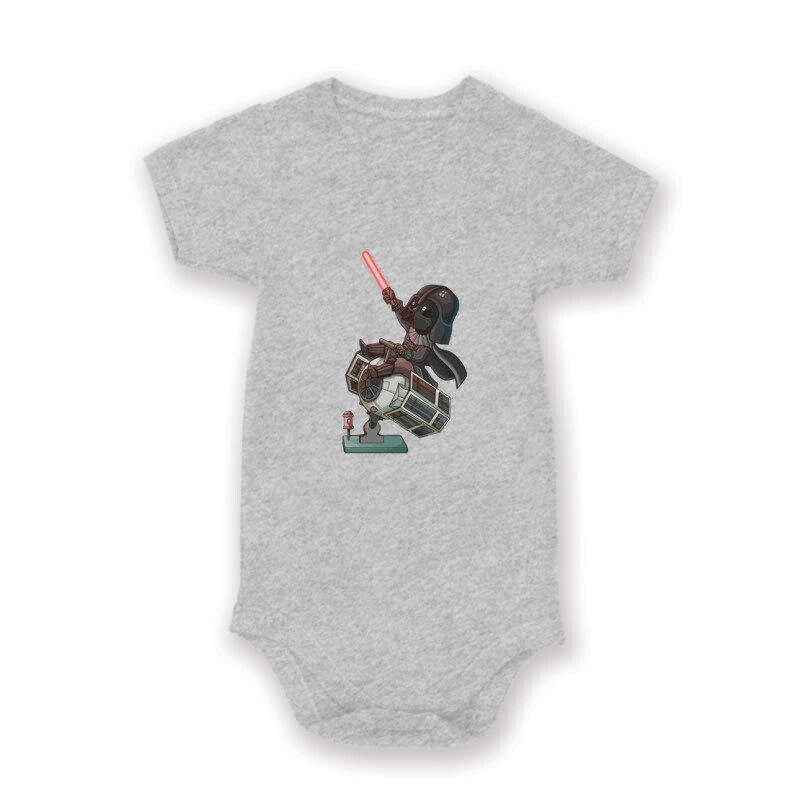 Vader & Tie fighter Baby Body