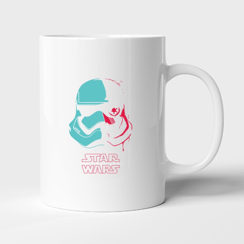 Last Jedi Stormtrooper Bögre