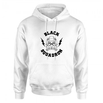 Black Squadron Unisex Kapucnis Pulcsi