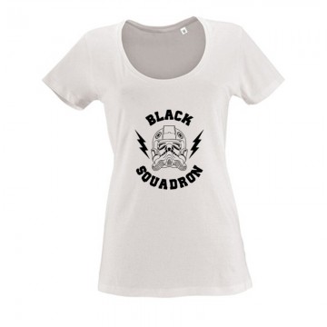 Black Squadron Női O Nyakú Póló
