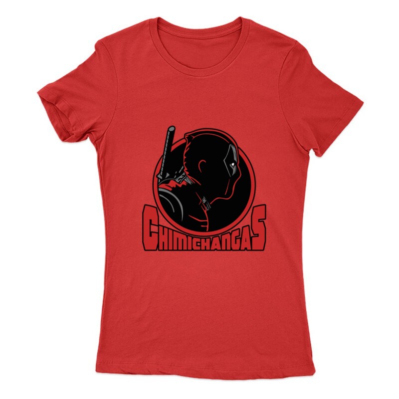 Deadpool chimichangas Női Póló