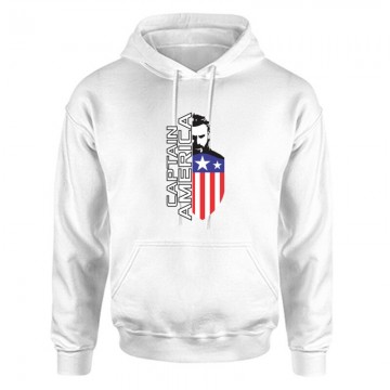 Steve Rogers Unisex Kapucnis Pulcsi