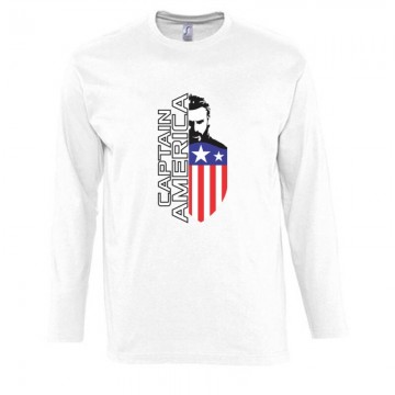 Steve Rogers Hosszú Ujjú Póló