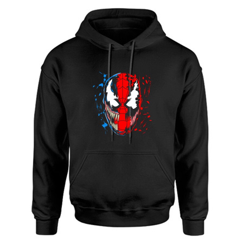 Venom Spiderman Unisex Kapucnis Pulcsi