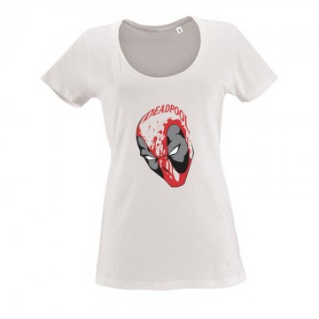 Blooded Deadpool Női O Nyakú Póló