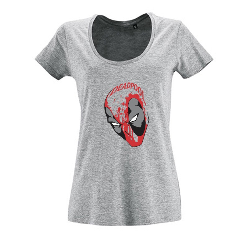 Blooded Deadpool Női O Nyakú Póló