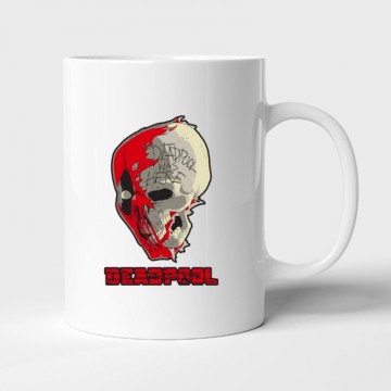 Deadpool Skull Bögre