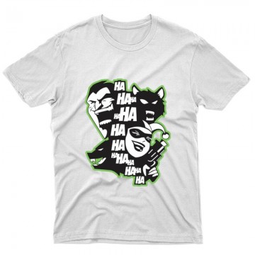 Joker Harley HA HA HA Unisex Póló