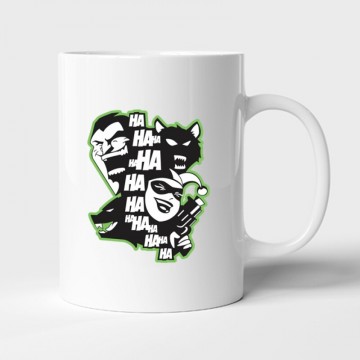 Joker Harley HA HA HA Bögre