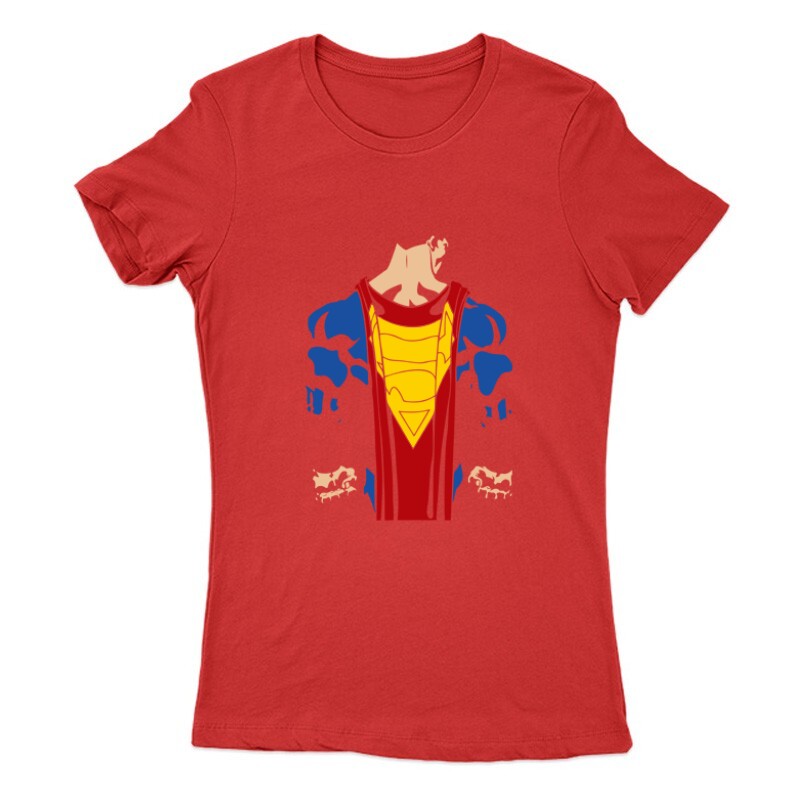 Superman back Női Póló