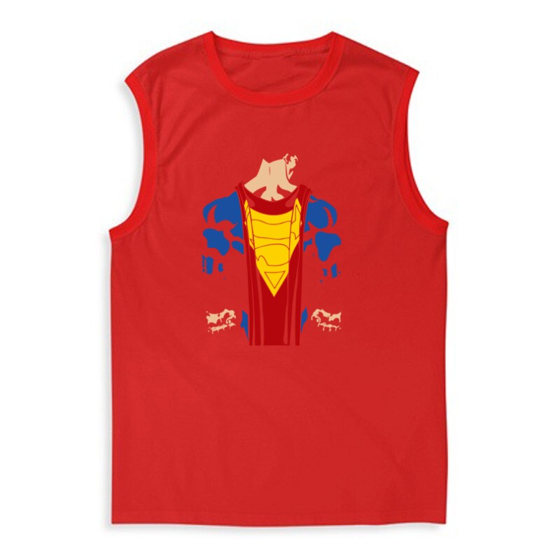 Superman back Férfi Trikó