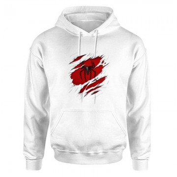 Spiderman tépett Unisex Kapucnis Pulcsi