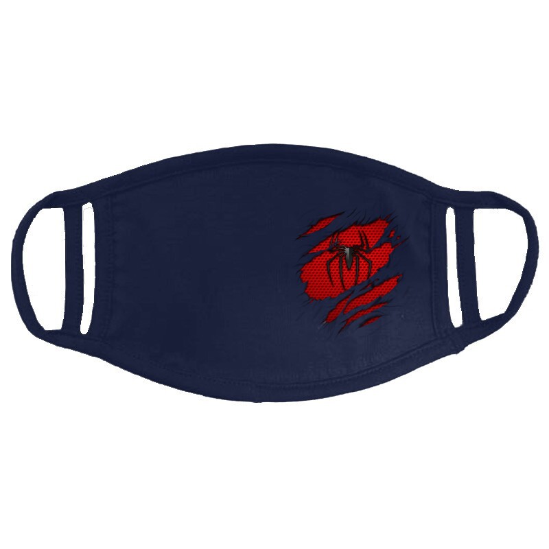 Spiderman tépett Arcmaszk