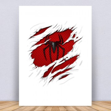 Spiderman tépett Vászonkép