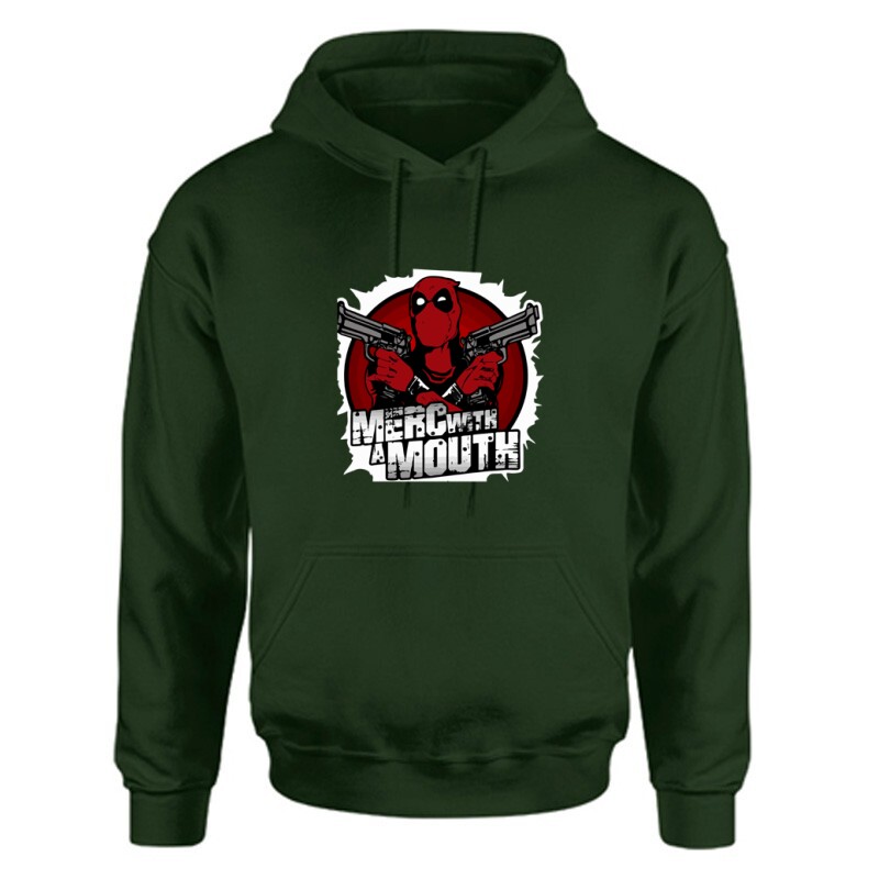 Merc with a mouth Unisex Kapucnis Pulcsi