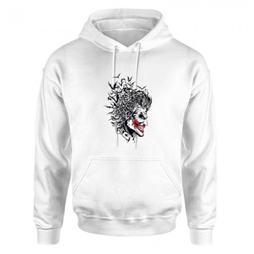 Jokerbat smile Unisex Kapucnis Pulcsi
