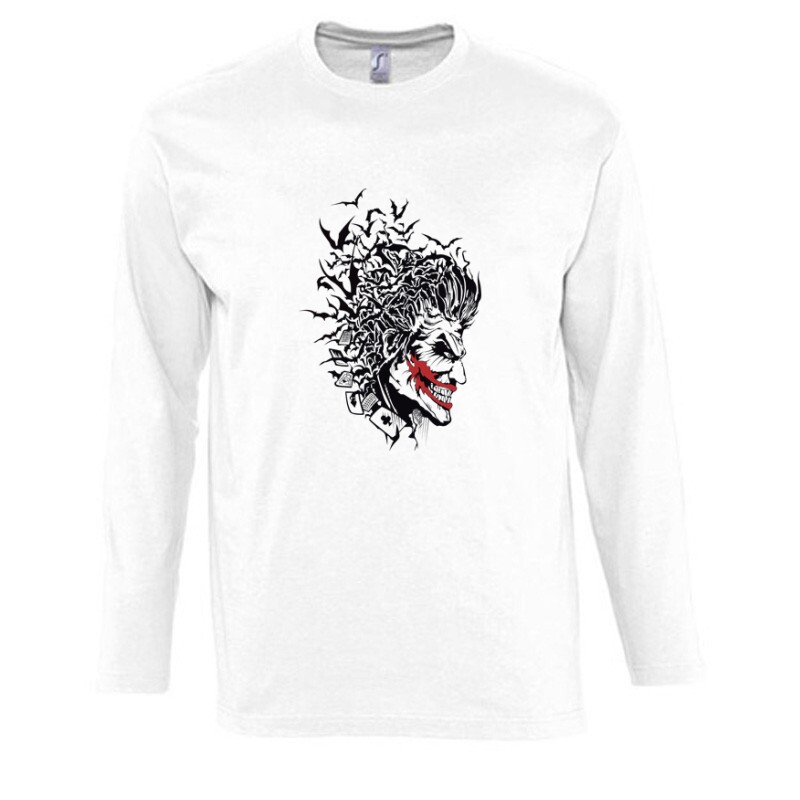 Jokerbat smile Hosszú Ujjú Póló